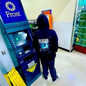 Brand new 27LEGEND hoodies promoting young underground Artist 27Alone